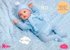 Bambola-Reborn-Rauber-con-Ghettina-e-Sciarpa-46-cm