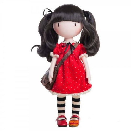 Bambola Santoro Gorjuss 35 Cm Con Arti Snodabili E Abiti in Tessuto Bambolina Profumata Rosa E Miele