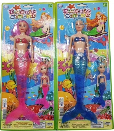 Bambola-Sirena-Sirenetta-Pesciolino-Principessa-Mare-Oceano-Gioco-Per-Bambine