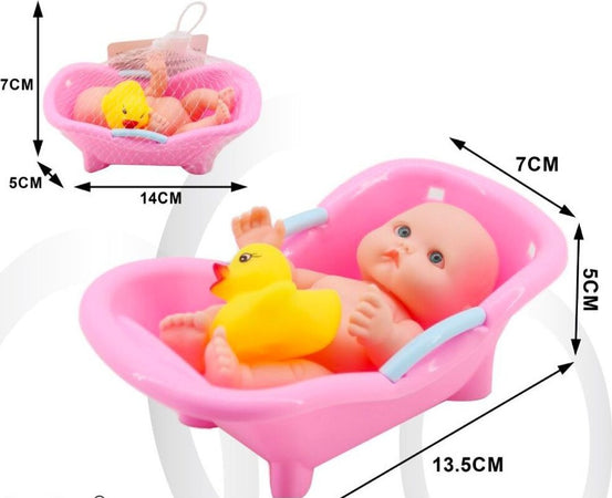 Set Bagno In Miniatura Chrysnbon CB48 Per Casa Delle Bambole – Scala 1:12