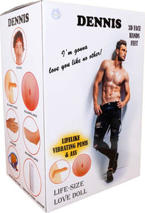 Bambolo Gonfiabile Con Viso 3d E Genitali Realistici Uomo Maschio Con Pene Vibratore 59-00003 Love Doll Dennis Inflatable 3d Bodyparts Vibrating Salute e cura della persona/Erotismo e contraccezione/Sex toys/Bambole sessuali Kondorama - Martinsicuro, Commerciovirtuoso.it