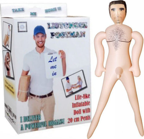 Bambolo Gonfiabile Maschio Uomo Bianco Postino Superdotato 20 cm Postman Love Doll Salute e cura della persona/Erotismo e contraccezione/Sex toys/Bambole sessuali Kondorama - Martinsicuro, Commerciovirtuoso.it