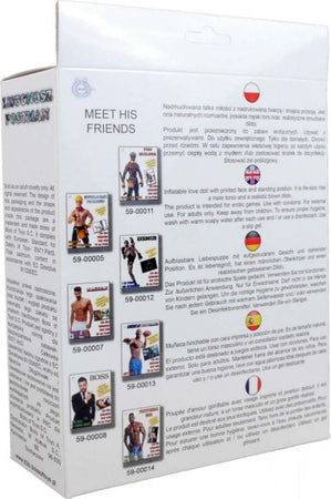 Bambolo Gonfiabile Maschio Uomo Bianco Postino Superdotato 20 cm Postman Love Doll Salute e cura della persona/Erotismo e contraccezione/Sex toys/Bambole sessuali Kondorama - Martinsicuro, Commerciovirtuoso.it