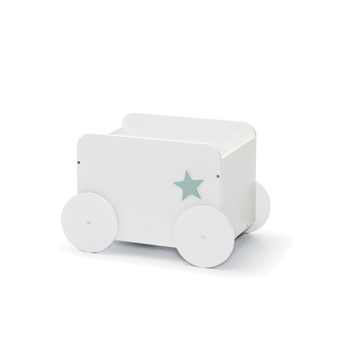 Portagiochi Moovie Bianco Cuoricini