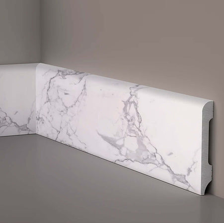Bancale-da-104ml-di-Battiscopa-BC-Lucido-MARMO-CARRARA-85x14x2000mm-in-POLIMERI