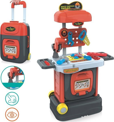 Banco-Attrezzi-Giocattolo-Bambini-Con-Sega-Funzionante-Richiudibile-In-Trolley