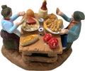 Banco con cena statuetta in terracotta artigianale per presepe napoletano da h 4 x 6 cm Casa e cucina/Decorazioni per interni/Addobbi e decorazioni per ricorrenze/Decorazioni natalizie/Presepi/Statuine e fondali per il presepe MagiediNatale.it - Altamura, Commerciovirtuoso.it