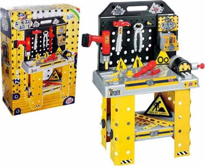 Banco-Di-Lavoro-Con-Accessori-Attrezzi-Fai-Da-Te-Officina-Giocattolo-Bambini
