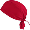 Bandana Cuoco con Inserto Antisudore in Spugna Bandana Chef Rosso