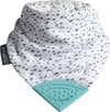 Bandana-dentizione-Neckerchew-in-mussola-Cheeky-Chompers-Pear-Drop