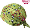 Bandana Medicale Fantasia Cane & Gatto Tessuto Antibatterico Bandana Cucina Stampata