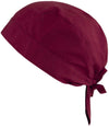 Bandana Mercurio Bordeaux Copricapo Infermiere Medico Chirurgo