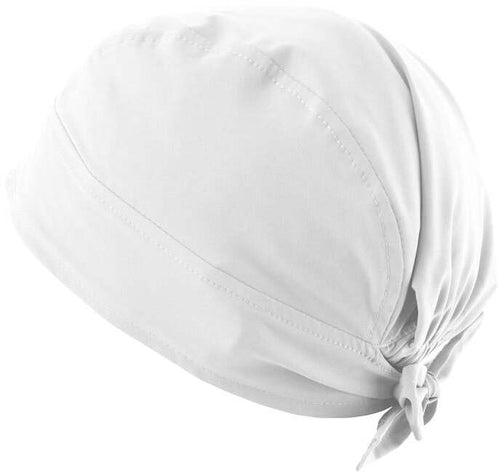 Bandana Urano Bianco Microfibra Traspirante Copricapo Medicale Cucina Antibatterico