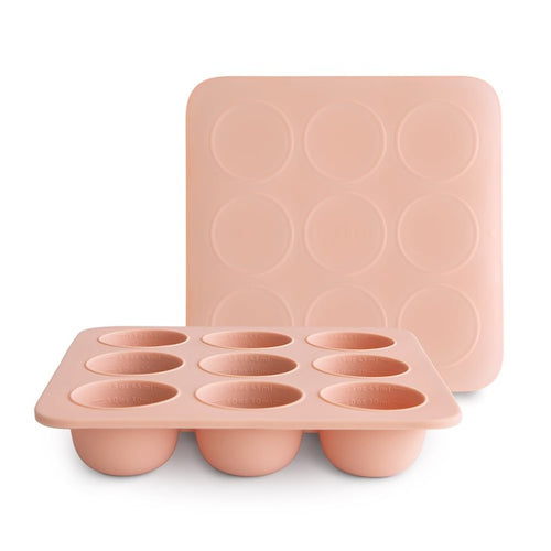Vassoio con Coperchio per Congelare Alimenti Liquidi Mushie Solid