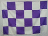 Bandiera a scacchi bianco viola Sport e tempo libero/Fan Shop/Calcio/Bandiere e gagliardetti Il Distintivo - Pesaro, Commerciovirtuoso.it