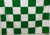 Bandiera a scacchi biancoverde Sport e tempo libero/Fan Shop/Patio prato e giardino/Bandiere per esterno Il Distintivo - Pesaro, Commerciovirtuoso.it
