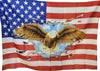 Bandiera Americana U.S.A. Aquila Stati Uniti D' America Usa 100x150 Cm Da Appendere Sport e tempo libero/Fan Shop/Patio prato e giardino/Bandiere per esterno Il Distintivo - Pesaro, Commerciovirtuoso.it