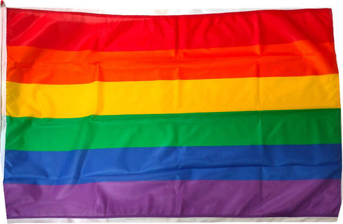 Bandiera Arcobaleno Da Esterno Bandiera Multicolore Con Doppie Cuciture Perimetrali E Corda Per Il Fissaggio Sport e tempo libero/Fan Shop/Patio prato e giardino/Bandiere per esterno Il Distintivo - Pesaro, Commerciovirtuoso.it