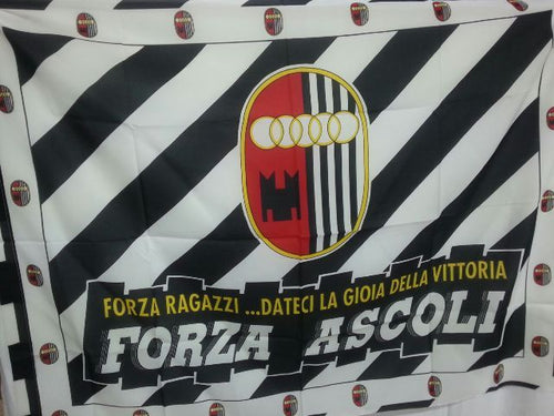 Bandiera Ascoli Sport e tempo libero/Fan Shop/Motociclismo/Bandiere e gagliardetti Il Distintivo - Pesaro, Commerciovirtuoso.it