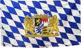 Bandiera Baviera Con Leoni Baden-Wurttemberg Da Appendere 100x150 Cm Sport e tempo libero/Fan Shop/Patio prato e giardino/Bandiere per esterno Il Distintivo - Pesaro, Commerciovirtuoso.it