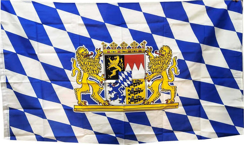Bandiera Baviera Con Leoni Baden-Wurttemberg Da Appendere 100x150 Cm Sport e tempo libero/Fan Shop/Patio prato e giardino/Bandiere per esterno Il Distintivo - Pesaro, Commerciovirtuoso.it