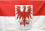 Bandiera Brandeburgo Stato Tedesco Hessen Da Appendere 100x150 Cm Sport e tempo libero/Fan Shop/Patio prato e giardino/Bandiere per esterno Il Distintivo - Pesaro, Commerciovirtuoso.it