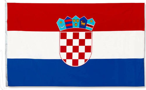 Bandiera Croazia In Poliestere Bandiera 100 X 150cm Bandiera Croata Doppie Cuciture Perimetrali E Corda Per Il Fissaggi Sport e tempo libero/Fan Shop/Patio prato e giardino/Bandiere per esterno Il Distintivo - Pesaro, Commerciovirtuoso.it