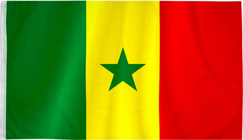 Bandiera Del Senegal Bandiera Senegalese 100 X 150 Cm - Bandiera Nazionale Da Appendere Bandiera In Poliestere Sport e tempo libero/Fan Shop/Patio prato e giardino/Bandiere per esterno Il Distintivo - Pesaro, Commerciovirtuoso.it