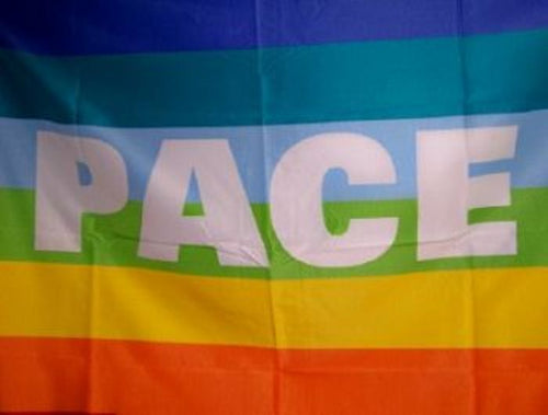 Bandiera della Pace Sport e tempo libero/Fan Shop/Calcio/Bandiere e gagliardetti Il Distintivo - Pesaro, Commerciovirtuoso.it