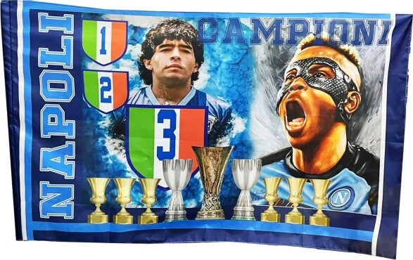 Bandiera-Forza-Napoli-3-Scudetto-Diego-Maradona-Osimhen-Campione-D'italia-90x140