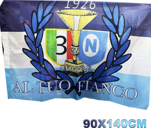 Bandiera Forza Napoli Festa 3 Scudetto Sempre Al Tuo Fianco 1926 Coppa 90x140cm Sport e tempo libero/Fan Shop/Calcio/Bandiere e gagliardetti Trade Shop italia - Napoli, Commerciovirtuoso.it