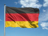 Bandiera Germania Bandiera Nazionale Tedesca Uso Esterno/interno Doppie Cuciture Perimetrali E Corda Per Il Fissaggio Sport e tempo libero/Fan Shop/Patio prato e giardino/Bandiere per esterno Il Distintivo - Pesaro, Commerciovirtuoso.it