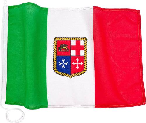 Bandiera Italiana Marina Mercantile In Poliestere Con Cordino Bandiera Italia Mercantile Doppie Cuciture Perimetrali E Corda Per Il Fissaggio Sport e tempo libero/Fan Shop/Patio prato e giardino/Bandiere per esterno Il Distintivo - Pesaro, Commerciovirtuoso.it