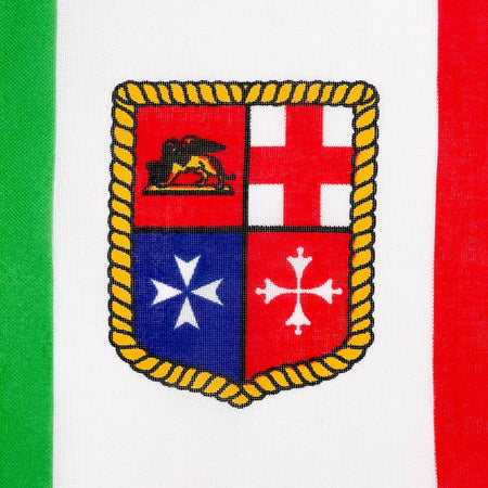 Bandiera Italiana Marina Mercantile In Poliestere Con Cordino Bandiera Italia Mercantile Doppie Cuciture Perimetrali E Corda Per Il Fissaggio Sport e tempo libero/Fan Shop/Patio prato e giardino/Bandiere per esterno Il Distintivo - Pesaro, Commerciovirtuoso.it
