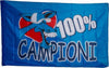 Bandiera Napoli 175x285 100% Campioni Napoletano Italia Scudetto Calcio Squadra Sport e tempo libero/Fan Shop/Calcio/Bandiere e gagliardetti Trade Shop italia - Napoli, Commerciovirtuoso.it
