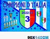 Bandiera Napoli Campioni D'italia 2022/2023 Festa 3 Scudetto Coppe 90x140cm Sport e tempo libero/Fan Shop/Calcio/Bandiere e gagliardetti Trade Shop italia - Napoli, Commerciovirtuoso.it