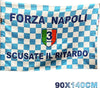 Bandiera-Napoli-Festa-3-Scudetto-2023-Forza-Napoli-Scusate-Il-Ritardo-90x140cm