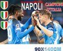 Bandiera Napoli Festa 3 Scudetto Campioni D'italia Anguissa Zielinski 90x140cm Sport e tempo libero/Fan Shop/Calcio/Bandiere e gagliardetti Trade Shop italia - Napoli, Commerciovirtuoso.it