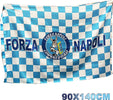 Bandiera Napoli Festa 3 Scudetto Forza Campione D'italia Ciuccio 90x140cm Sport e tempo libero/Fan Shop/Calcio/Bandiere e gagliardetti Trade Shop italia - Napoli, Commerciovirtuoso.it