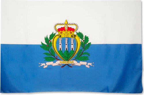 Bandiera Repubblica San Marino 100x150cm Bandiera Sammarinese Rep. S. Marino Ideale Da Appendere Al Balcone O Da Mettere All' Interno Con Laccetti Laterali O Fodero Per Asta Sport e tempo libero/Fan Shop/Calcio/Bandiere e gagliardetti Il Distintivo - Pesaro, Commerciovirtuoso.it