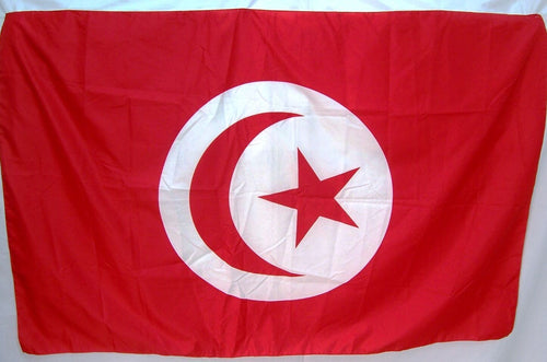Bandiera Tunisina Bandiera Tunisina 100 X 150 Cm Bandiera Uso Esterno Interno Laccetti Laterali O Fodero per Asta Sport e tempo libero/Fan Shop/Calcio/Bandiere e gagliardetti Il Distintivo - Pesaro, Commerciovirtuoso.it