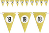 Bandierine Festa Compleanno Anniversari Set 10pz Triangolari Festone Oro 18 Anni Casa, arredamento e bricolage > Prodotti per Feste > Festoni e Palloncini Trade Shop italia - Napoli, Commerciovirtuoso.it
