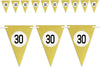 Bandierine Festa Compleanno Anniversari Set 10pz Triangolari Festone Oro 30 Anni Casa, arredamento e bricolage > Prodotti per Feste > Festoni e Palloncini Trade Shop italia - Napoli, Commerciovirtuoso.it