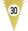 Bandierine Festa Compleanno Anniversari Set 10pz Triangolari Festone Oro 30 Anni Casa, arredamento e bricolage > Prodotti per Feste > Festoni e Palloncini Trade Shop italia - Napoli, Commerciovirtuoso.it