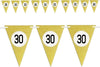 Bandierine-Festa-Compleanno-Anniversari-Set-10pz-Triangolari-Festone-Oro-30-Anni