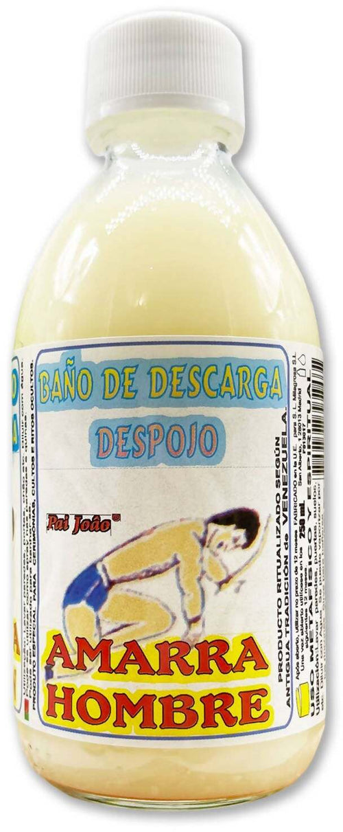 Baňo De Descarga Despojo Amarra Hombre 250 Ml Esoterismo Santeria Venezuela