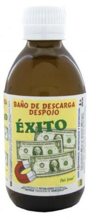 Baňo De Descarga Despojo Exito 250 Ml Esoterismo Santeria Venezuela Bagno Magico per Rituali Attira Fortuna
