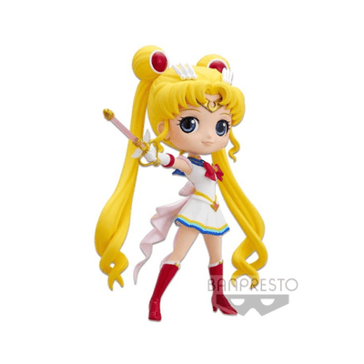 Statua Sailor Moon Eternal - Super Sailor Moon Q Posket Mini Figure Kaleidoscope Version