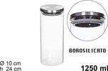 Barattolo 1250 Ml Sottovuoto Alimenti In Vetro Trasparente Cereali Snack Cucina Casa, arredamento e bricolage > Cucina > Barattoli e Contenitori Trade Shop italia - Napoli, Commerciovirtuoso.it
