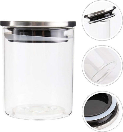 Barattolo 1250 Ml Sottovuoto Alimenti In Vetro Trasparente Cereali Snack Cucina Casa, arredamento e bricolage > Cucina > Barattoli e Contenitori Trade Shop italia - Napoli, Commerciovirtuoso.it